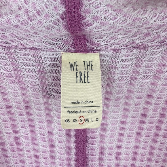 💕SALE💕 Free People We the Free Pink Wildcat Thermal Top - Picture 6 of 8